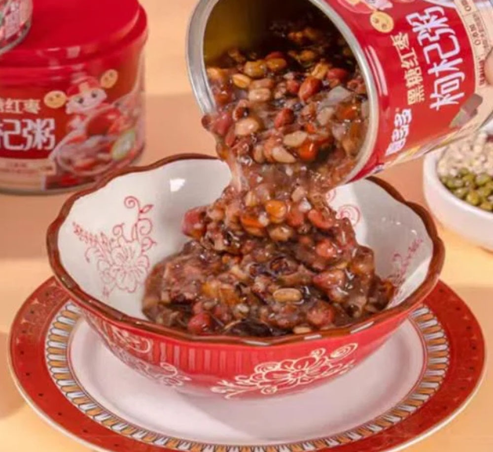 Mingau de tâmaras vermelhas e wolfberry - Xiduoduo 280g