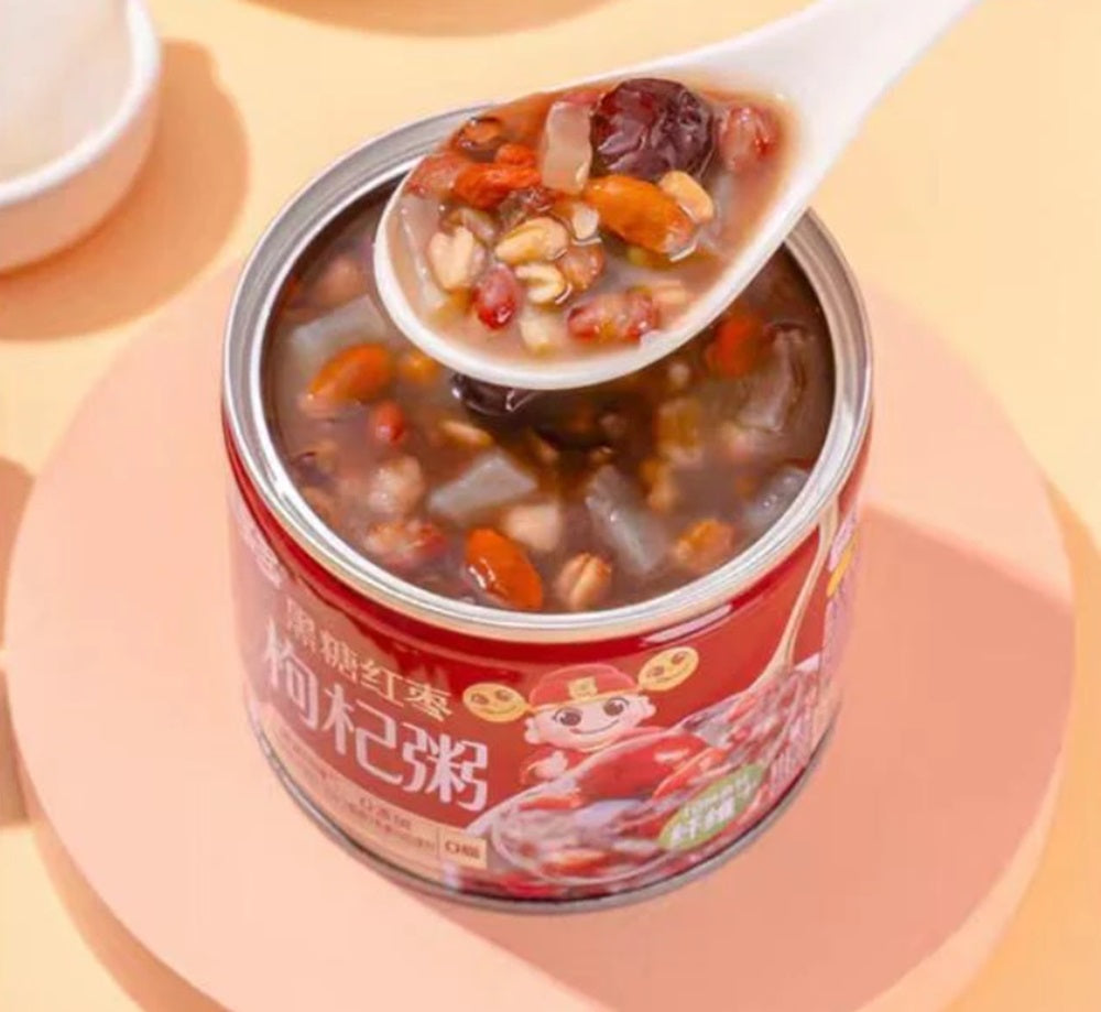 Mingau de tâmaras vermelhas e wolfberry - Xiduoduo 280g