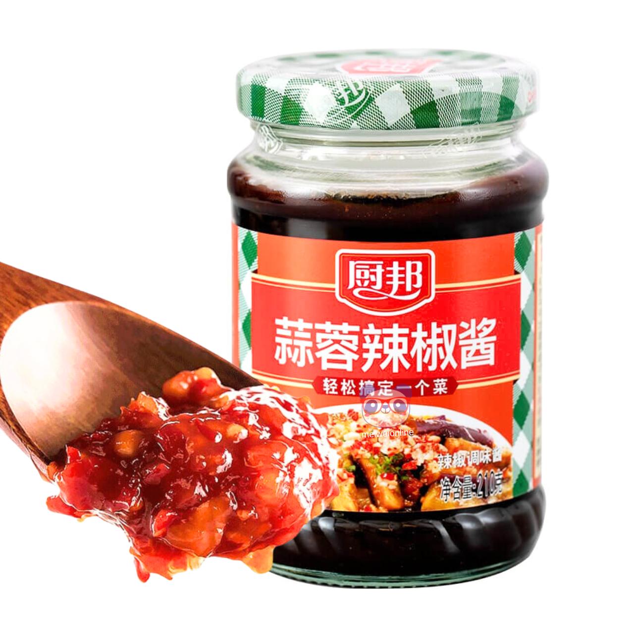 Molho de pimenta e alho - Chubang 210g