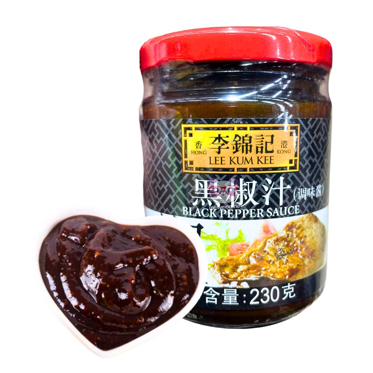 Molho de pimenta preta - Lee Kum Kee 230g