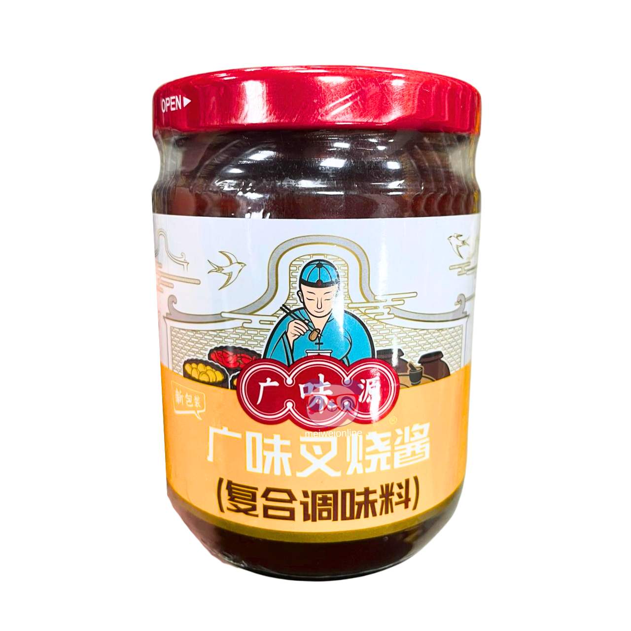 Molho de porco grelhado cantonês - Guangweiyuan 270g