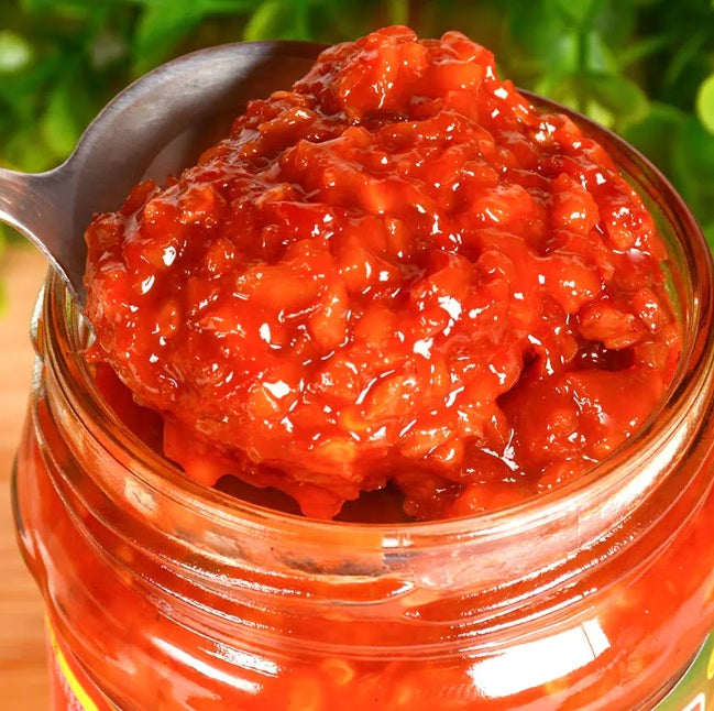 Molho de pimenta e alho - Zhong Bang 230g