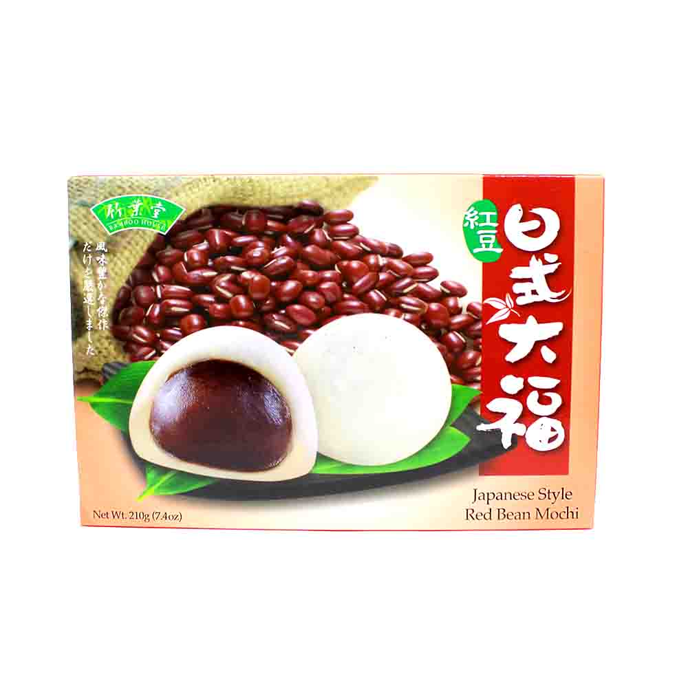 Doce Mochi com Azuki Sabor Feijão Vermelho Oriental 180g
