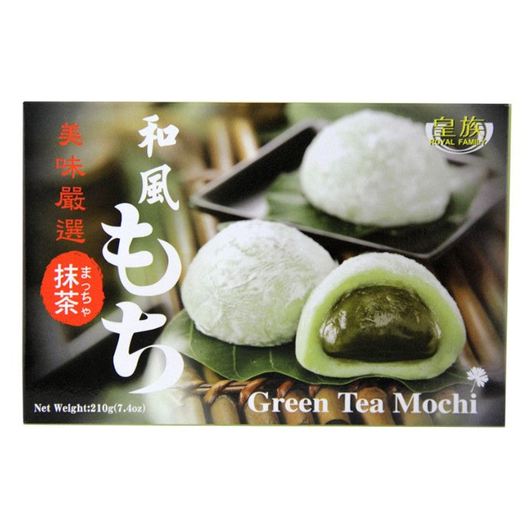 Mochi sabor Matcha (Chá Verde) - Royal Family 210g