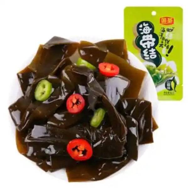 Nó alga marinha sabor de pimenta em conserva - Guo Sheng 60g