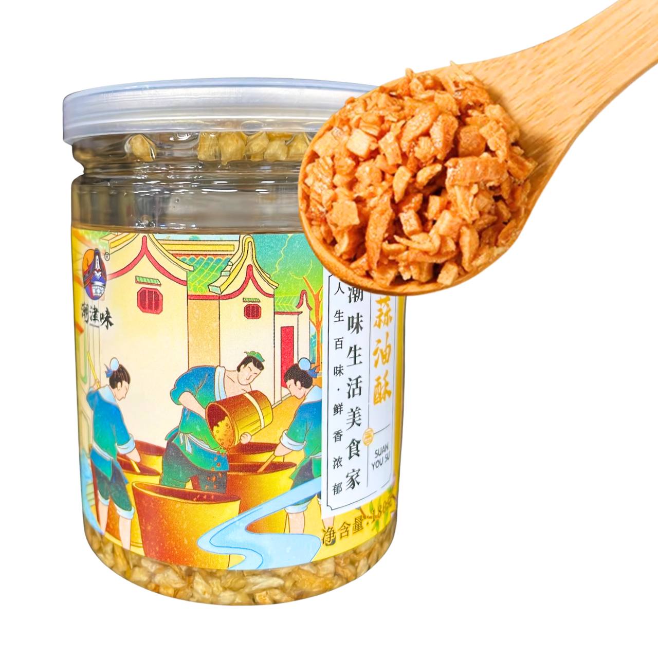 Alho crocante em óleo - Chao Jian Wei 180g