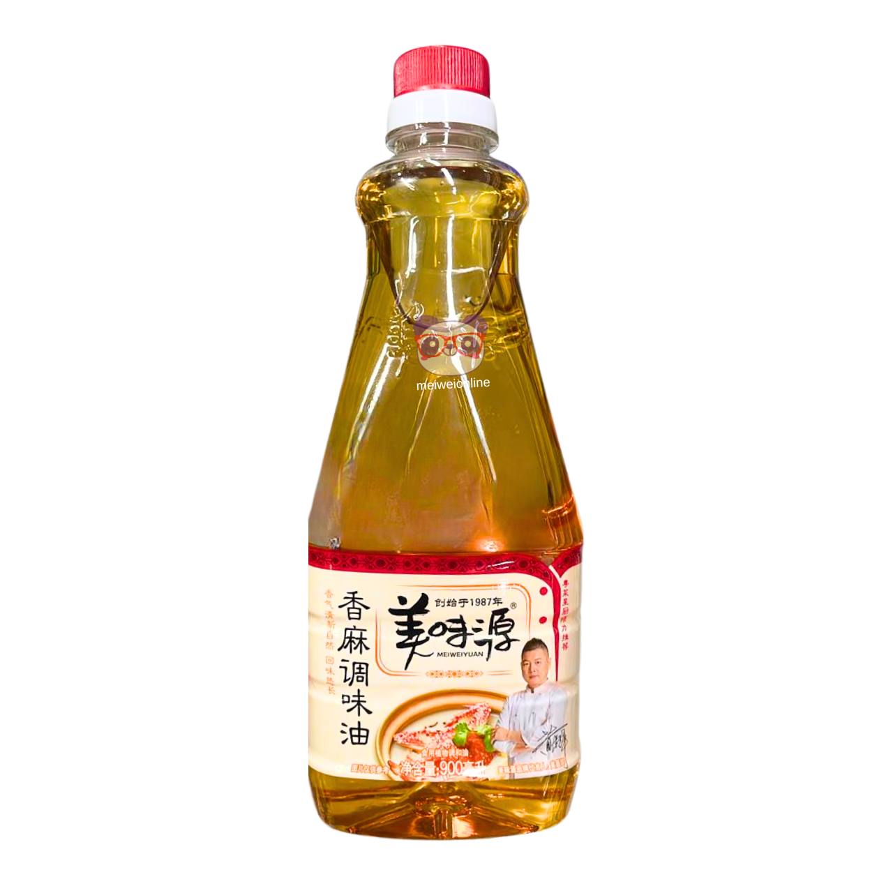 Óleo de gergelim perfumado - MeiweiYuan 900ml