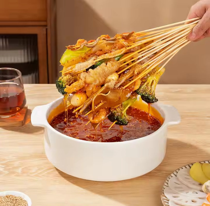 Tempero de frango (óleo vermelho picante) - Yuan Long 280g