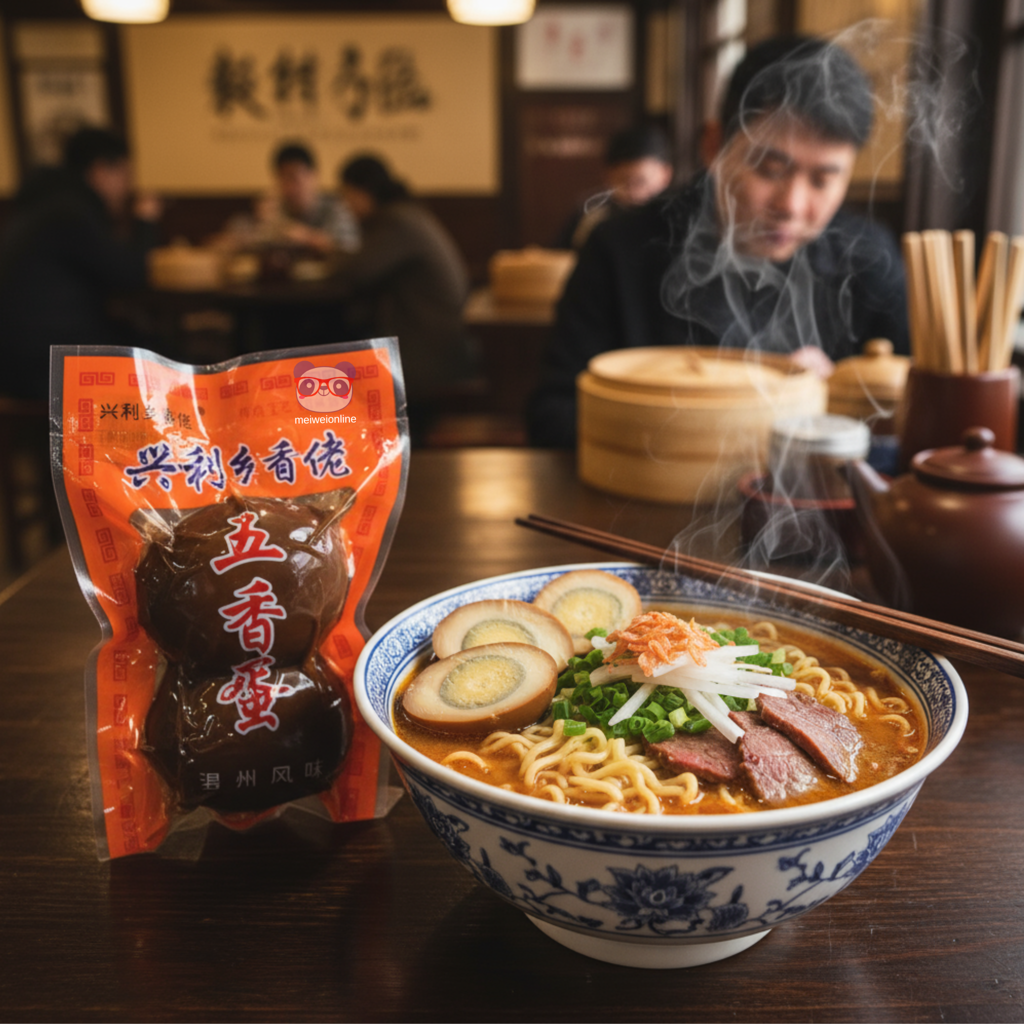 Ovo Cozido Chinês Cinco Especiarias 兴利乡香传五香蛋