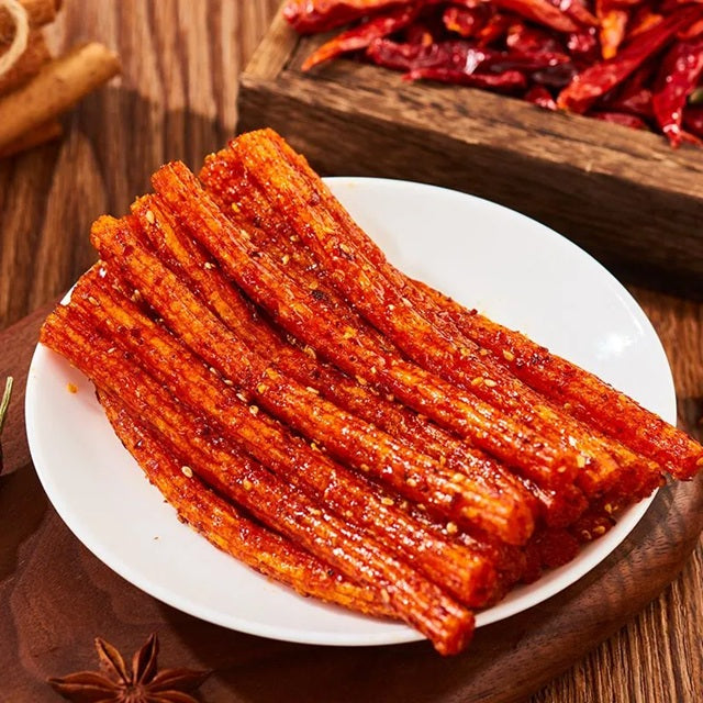 Tiras de glúten picante - Shuang Jiao 62g