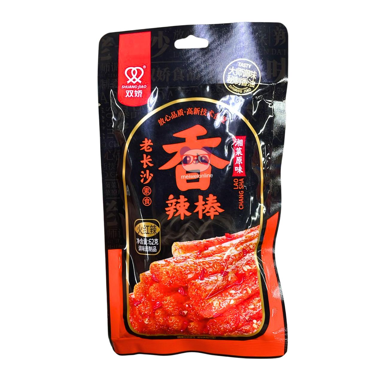 Tiras de glúten picante - Shuang Jiao 62g