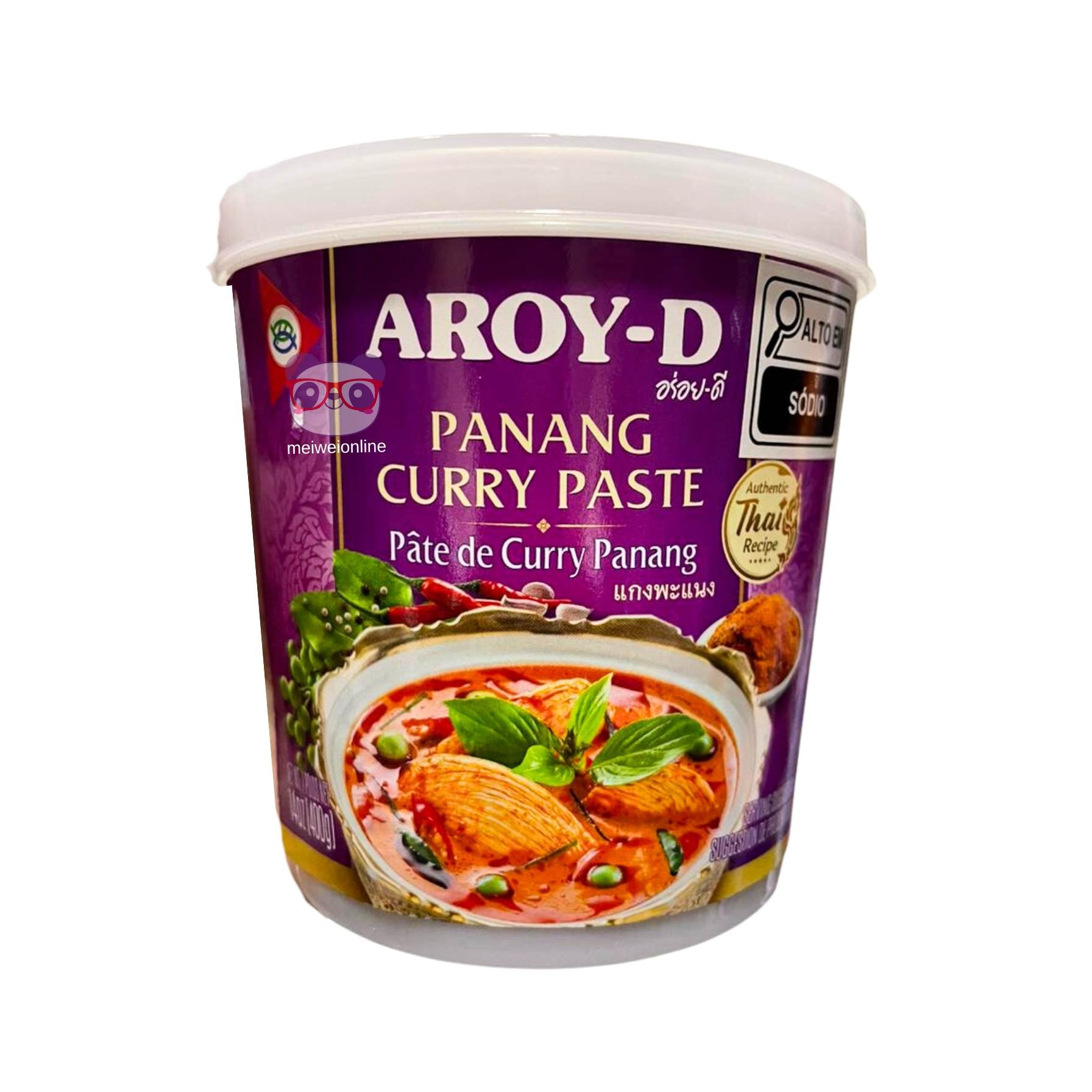 Pasta de Curry Panang - Aroy D 400g