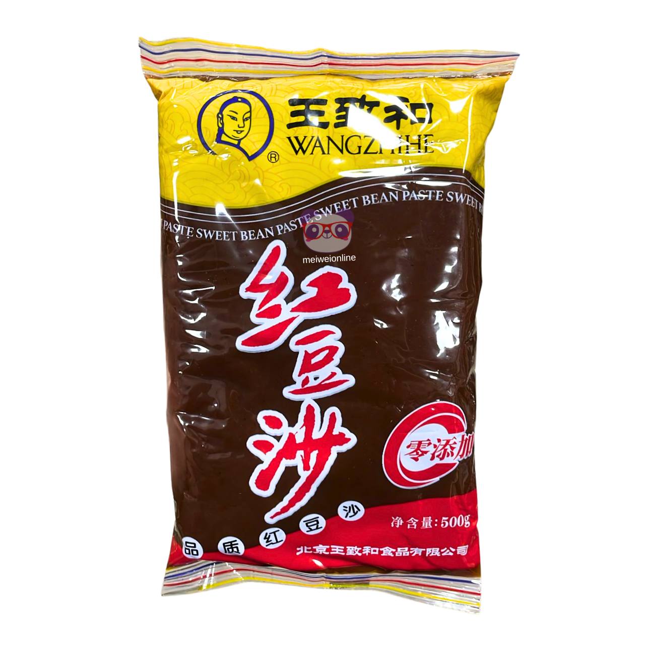 Pasta doce de feijão vermelho - Wang zhi he 500g