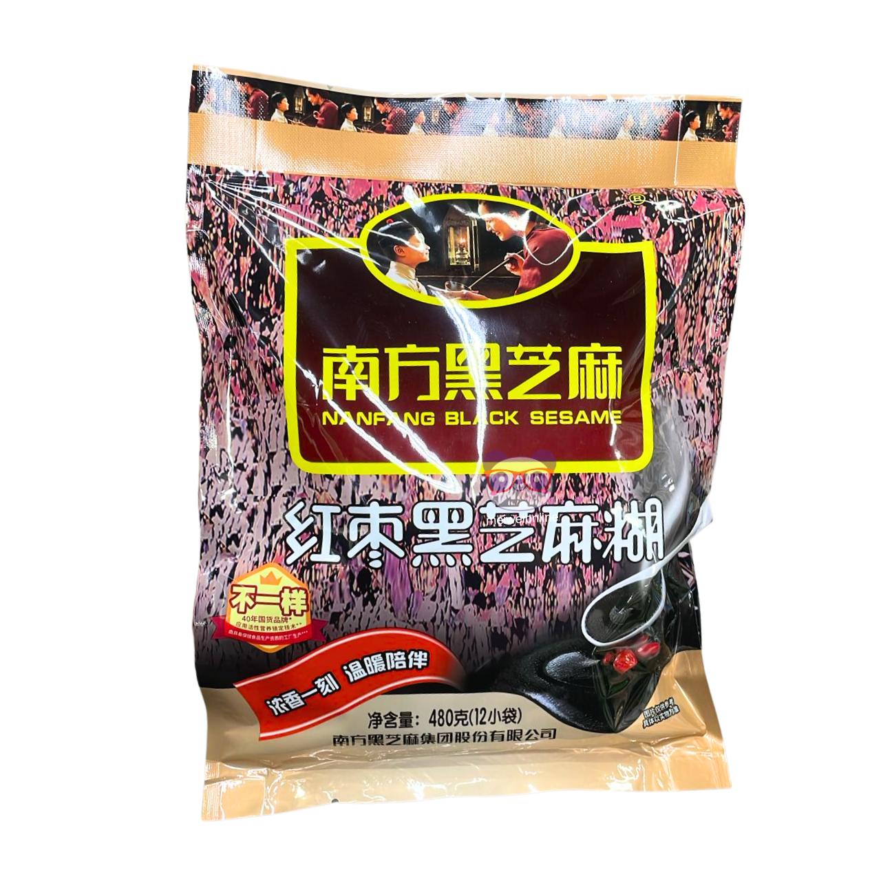 Pasta de gergelim preto com tâmaras vermelhas - NanFang 480g