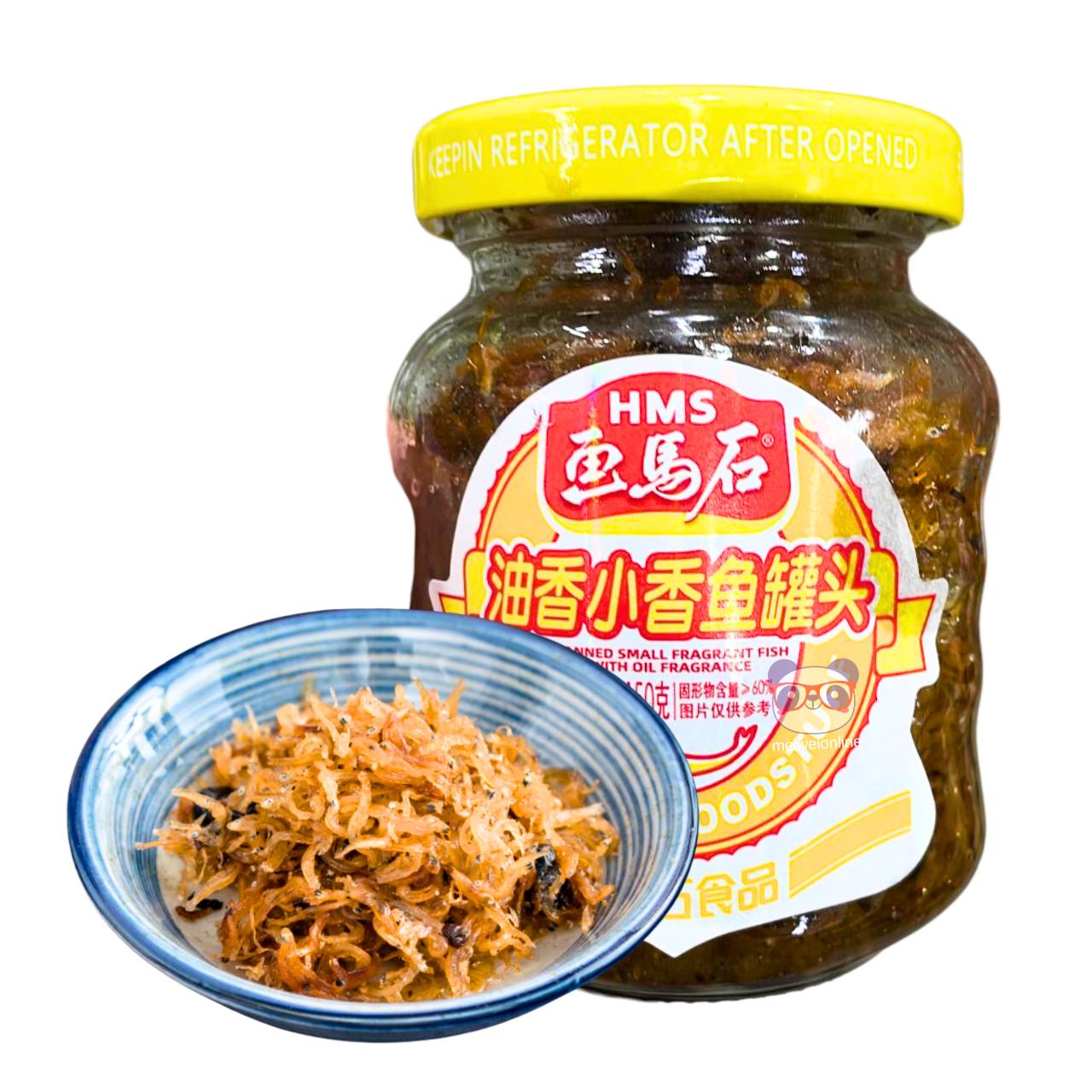 Peixe doce em conserva com fragrância de óleo - HMS 150g