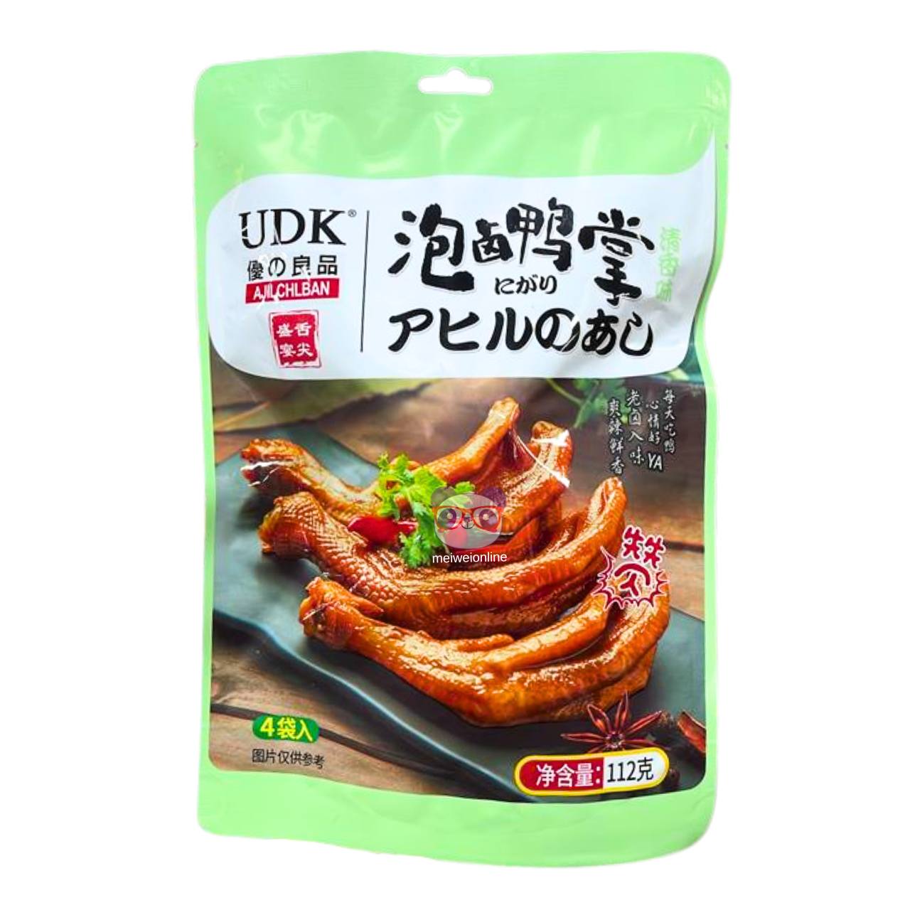 Pés de pato suavemente picantes - UDK 112g