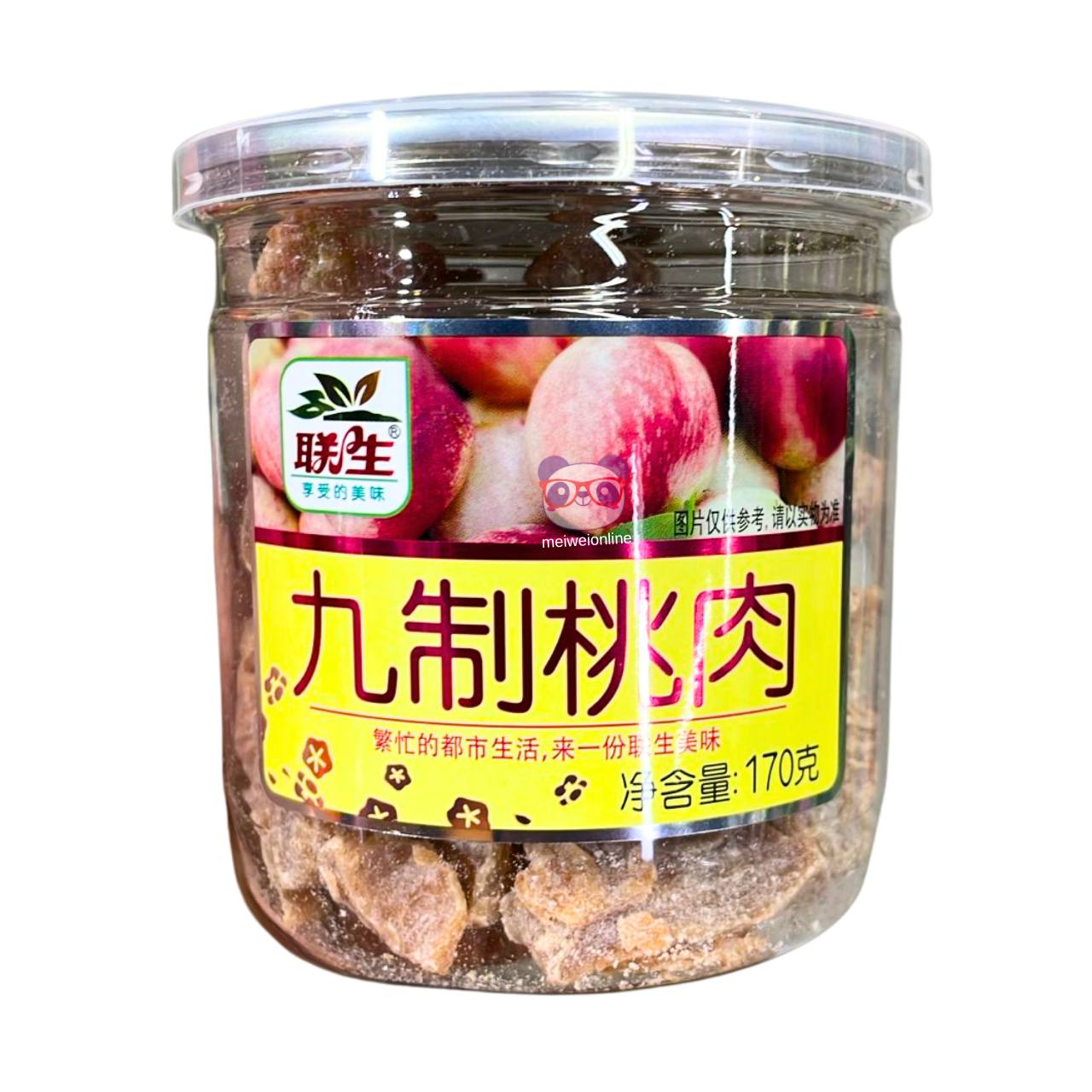 Pêssego nove vezes processado - Lian Sheng 170g