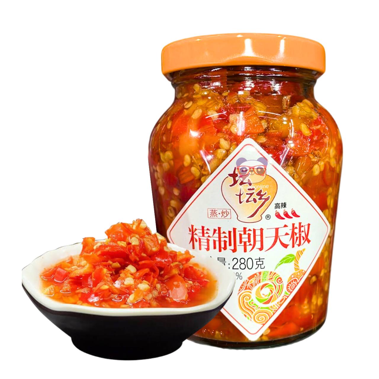 Pimenta Chaotian picada - Tan Tan Xiang 280g