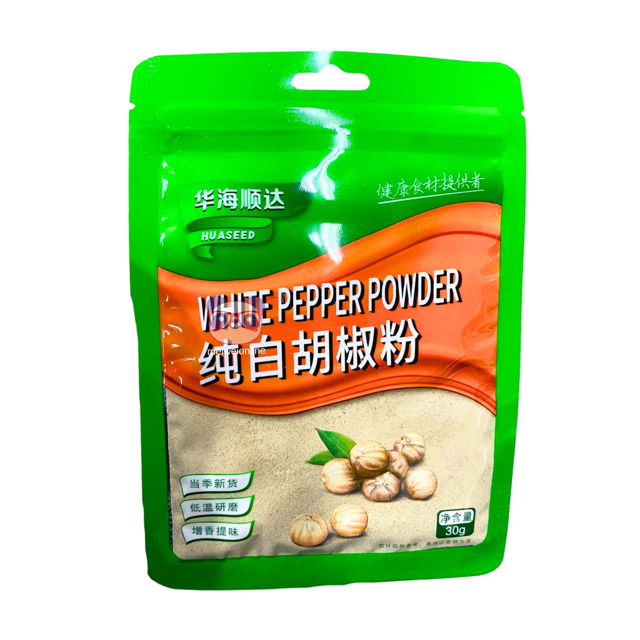 Pimenta branca em pó - Huaseed 30g