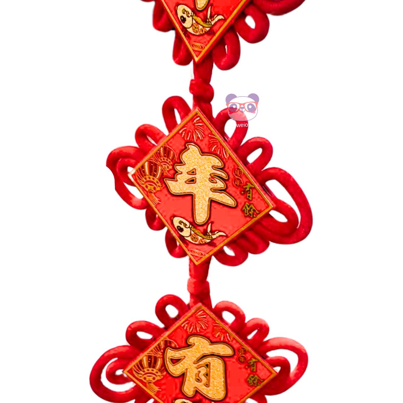 Pingente Chinês Ano Novo Lunar para decoração