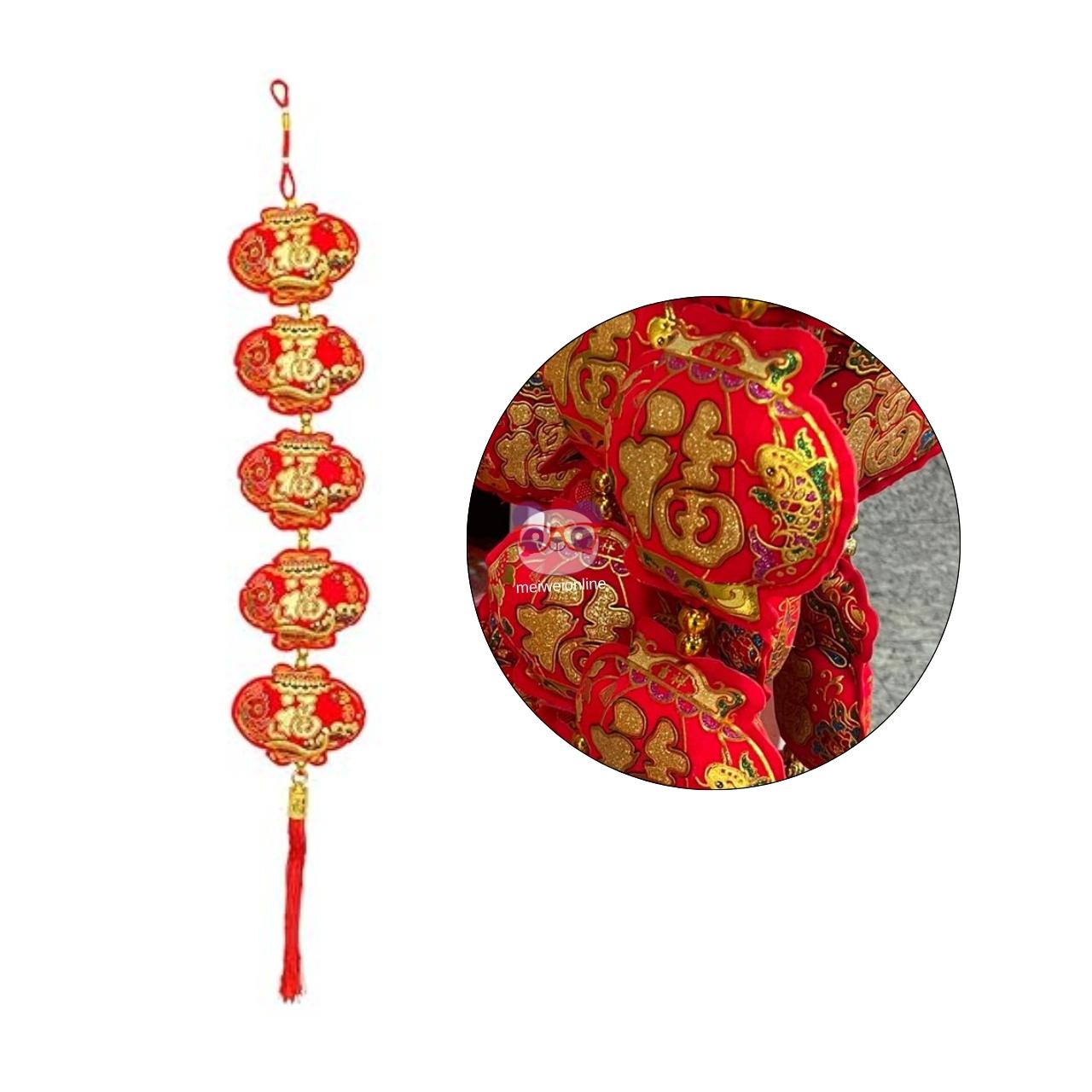 Pingente Chinês Cinco Bençãos para decoração