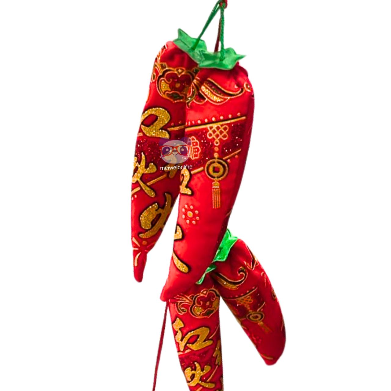 Pingente Chinês de pimenta para decoração