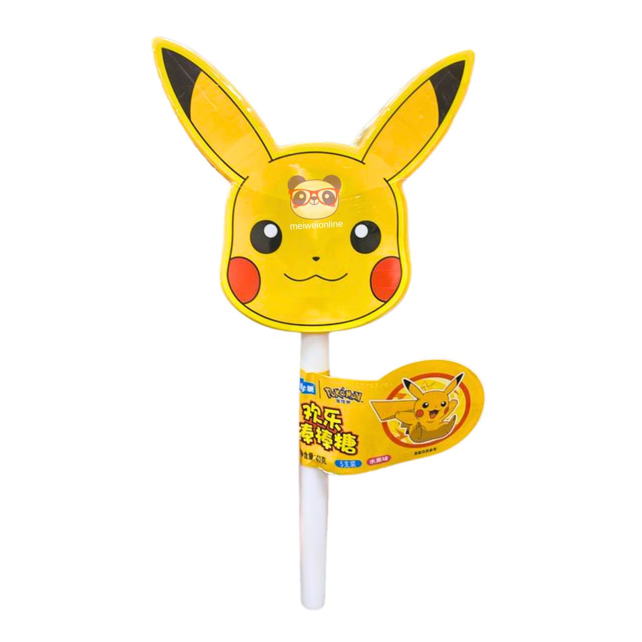 Pirulito Pikachu sabor de frutas 40g