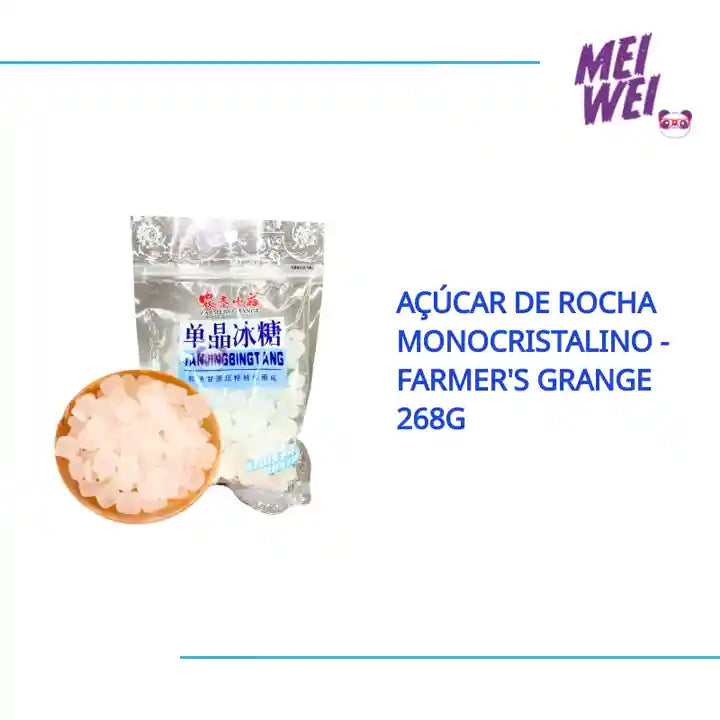 Açúcar de rocha monocristalino - Farmer's Grange 268g by@Outfy