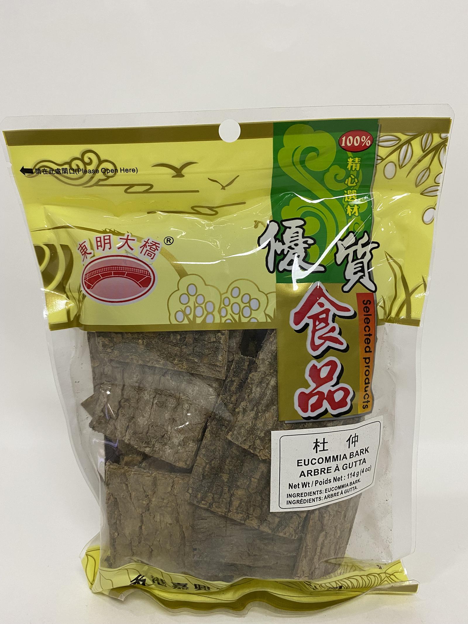Casca de Eucommia(杜仲)- Dong Ming Da Qiao 114g