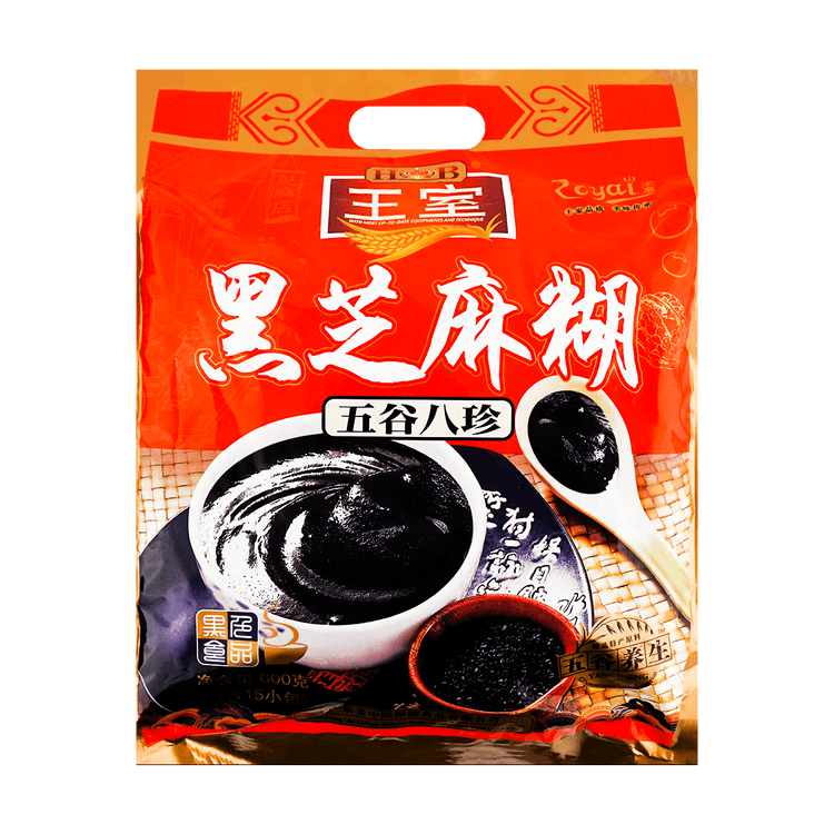 Pasta de Gergelim Preto(黑芝麻糊)- Wang Shi 600g