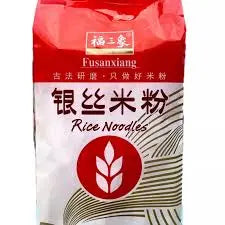 Macarrão de Arroz Fino (银丝米粉) - Fusanxiang 2kg