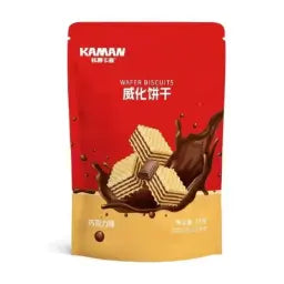 Biscoito Wafer de Cacau(咔啰咔曼威化饼干)- Kalakaman 200g