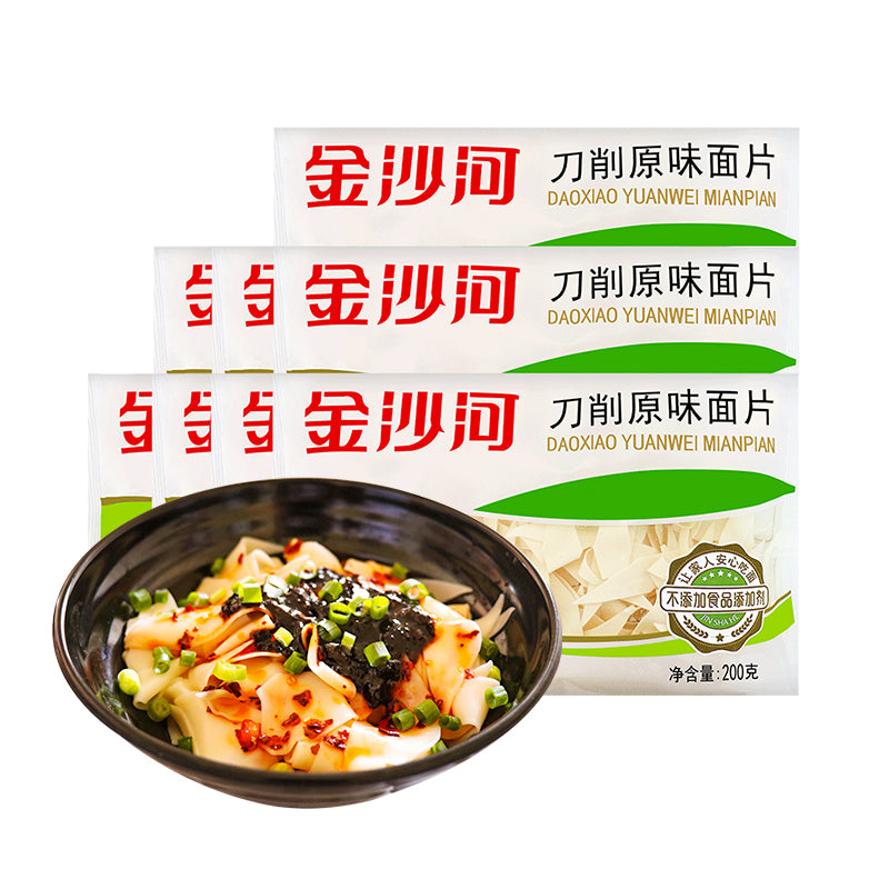 Macarrão Fatiado Sabor Original(刀削原味面片)- Jinsha River 200g
