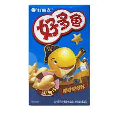 Biscoito de Peixinho Sabor Churrasco(好多鱼)- Orion 33g