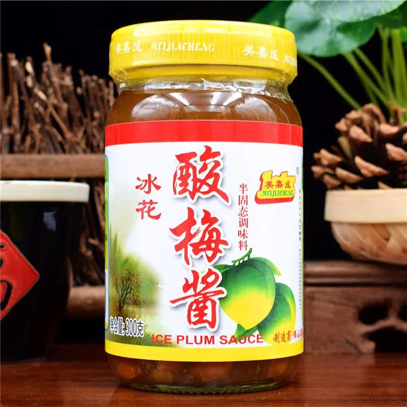Molho de Ameixa Azeda(冰花酸梅酱)- Meijiacheng 300g