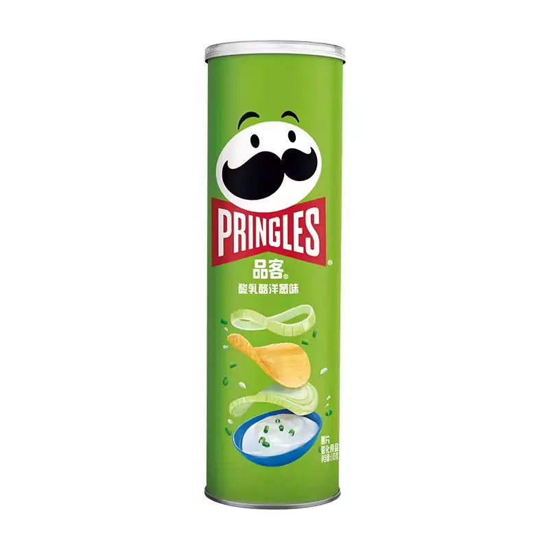 Pringles Sabor Cebola e Iogurte(品客酸乳酪洋葱味)- Pringles 110g