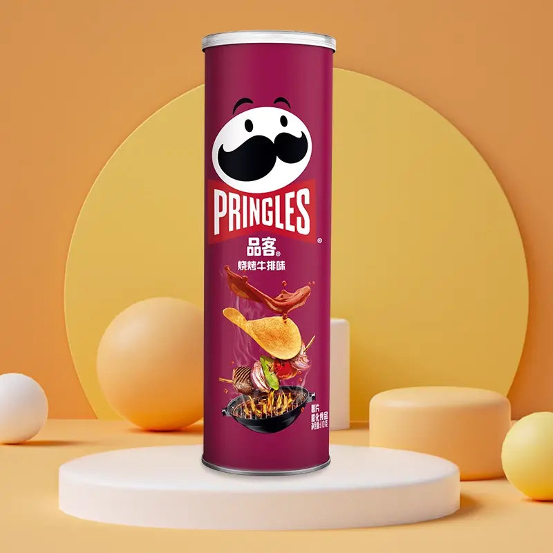 Pringles Sabor Churrasco(品客烧烤牛排味)- Pringles 110g
