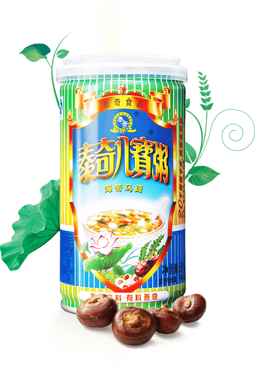 Mingau de Alga Marinha e Castanha D'Água(海带马蹄粥)- Taiqi 370g