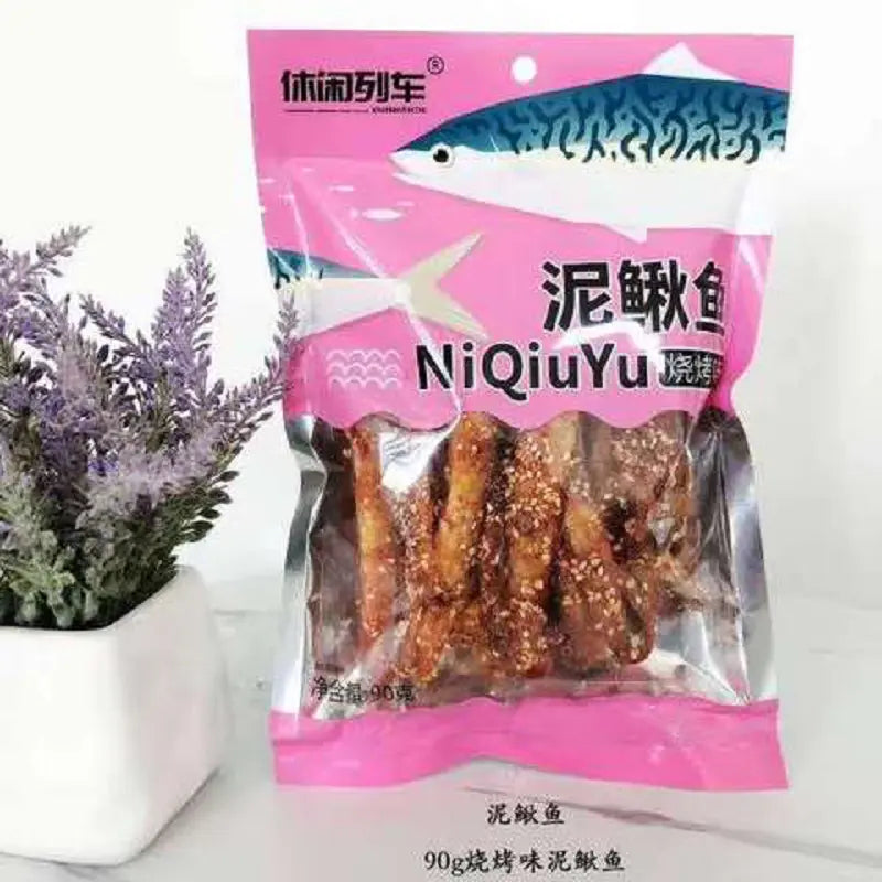 Peixe Loach Defumado Picante(泥鳅鱼)- NiQiuYu 90g