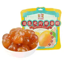 Gomas de Limão e Tangerina(农夫山庄益生元柠檬金桔)- Nongfu Shanzhuang 168g