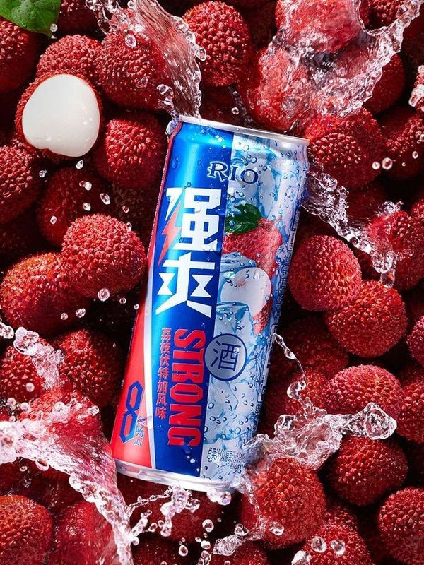 Rio Qiang Shuang Lichia(强爽)- Rio 500ml