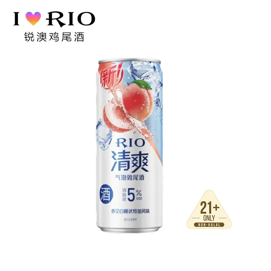 Rio Cocktail Pêssego Branco(清爽气泡鸡尾酒)- Rio 330ml
