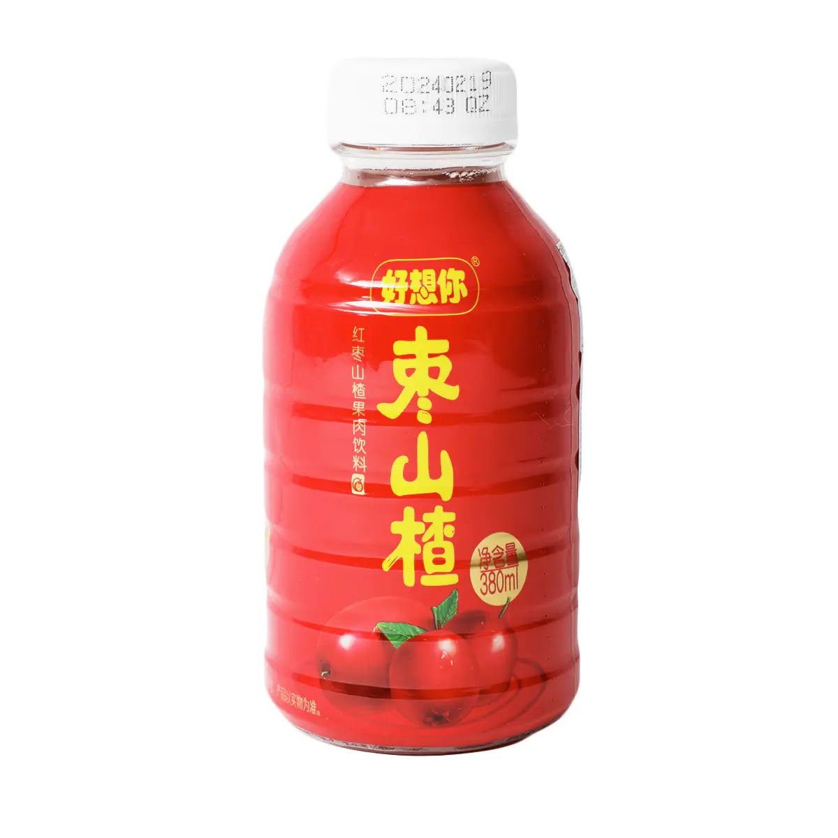 Bebida de Jujuba e Espinheiro(枣山楂)- Haoxiangni 380ml