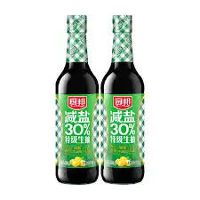 Molho de Soja Light Reduzido em Sódio 30%(厨邦减盐30%特级生抽)- Chubang 500ml