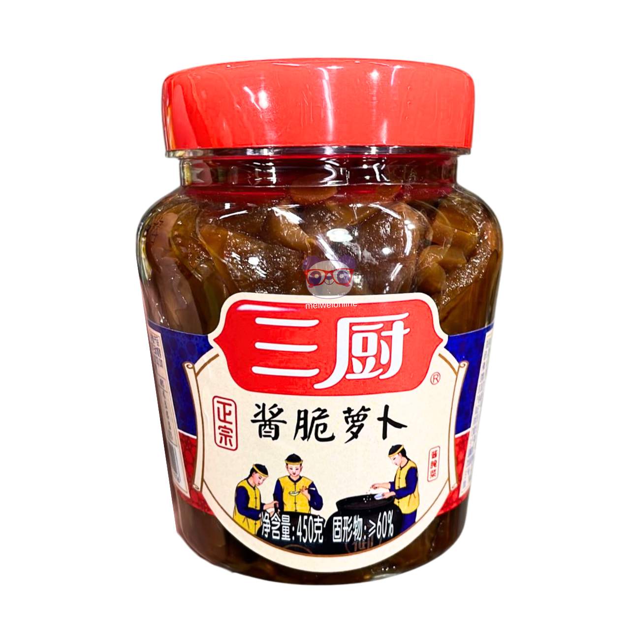 Rabanete crocante em conserva com molho - Sanchu 450g