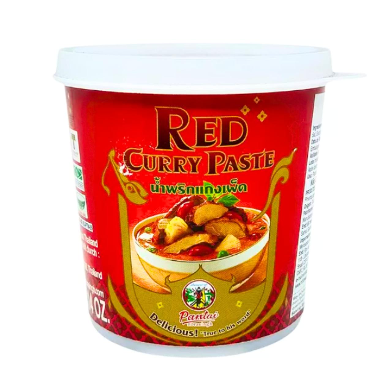 Pasta De Curry Vermelho (red Curry Paste) - Pantai 400g