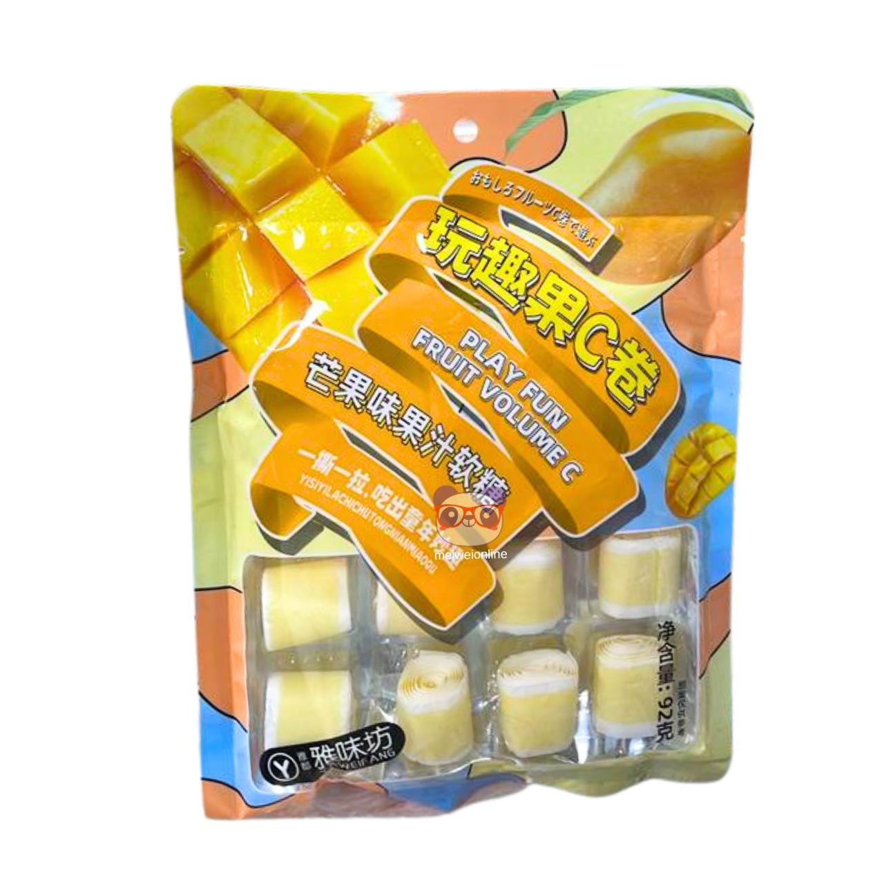 Rolinhos sabor manga - YaWeiFang 92g