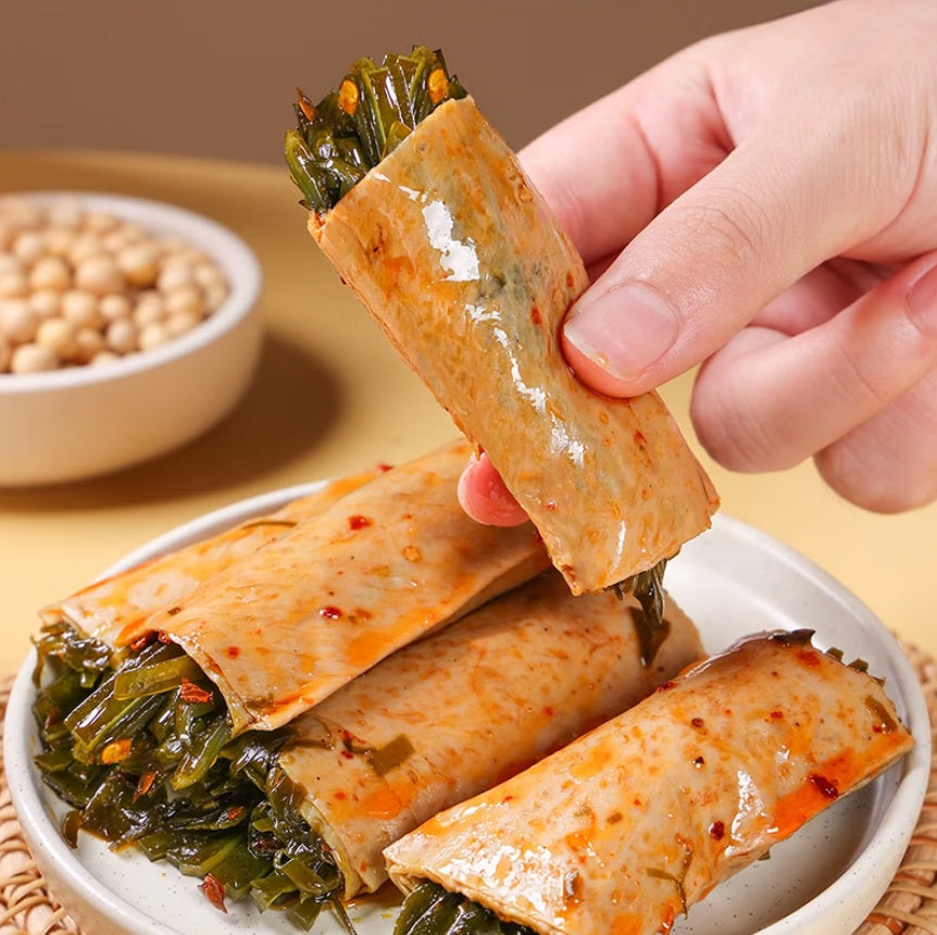 Rolinhos de soja com algas picantes - Yo! Man 100g