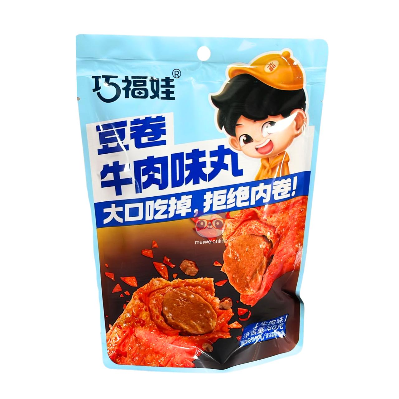 Rolinho de tofu sabor carne - Qiao Fuwa 88g