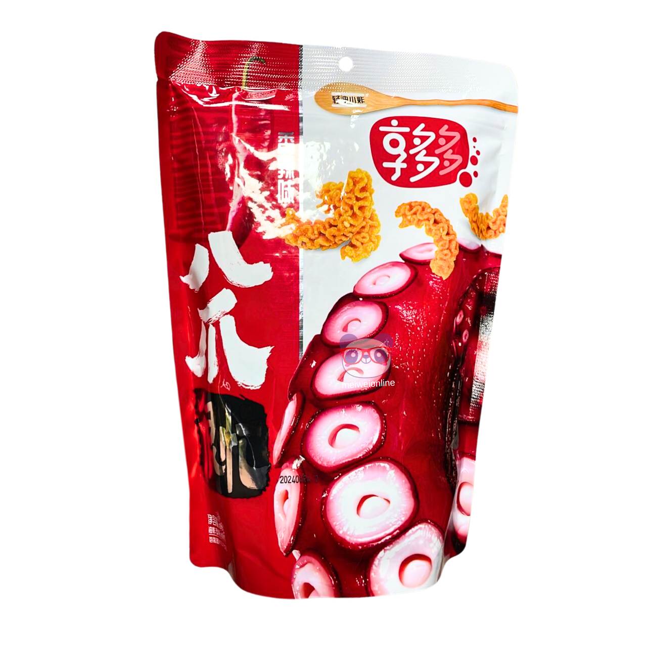 Salgadinho de polvo sabor churrasco - Leyiduo 60g